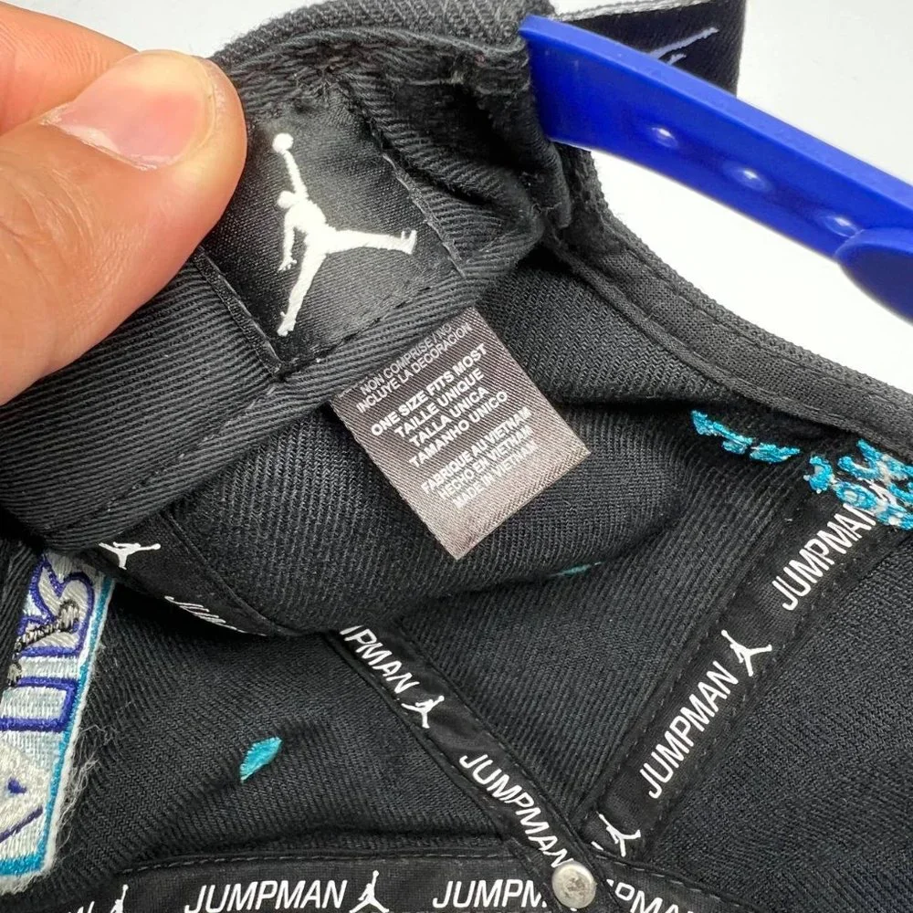 Air Jordan City Collection Charlotte Jumpman Hat Snapback‎ Cap Men Used